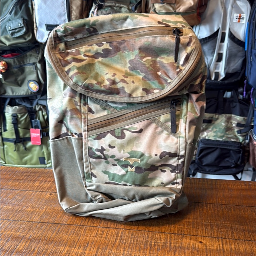 Camouflage Backpack top loading